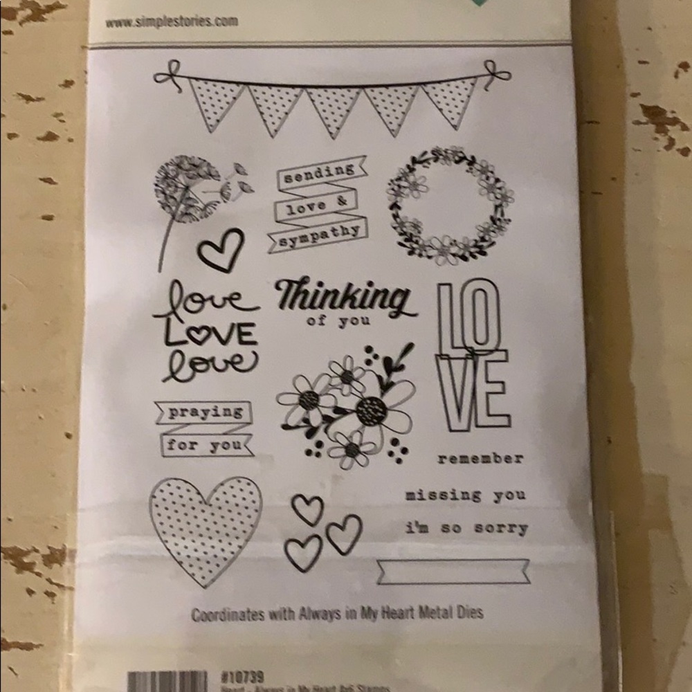 Simple Stories Stamp Set - Picture 6 of 6